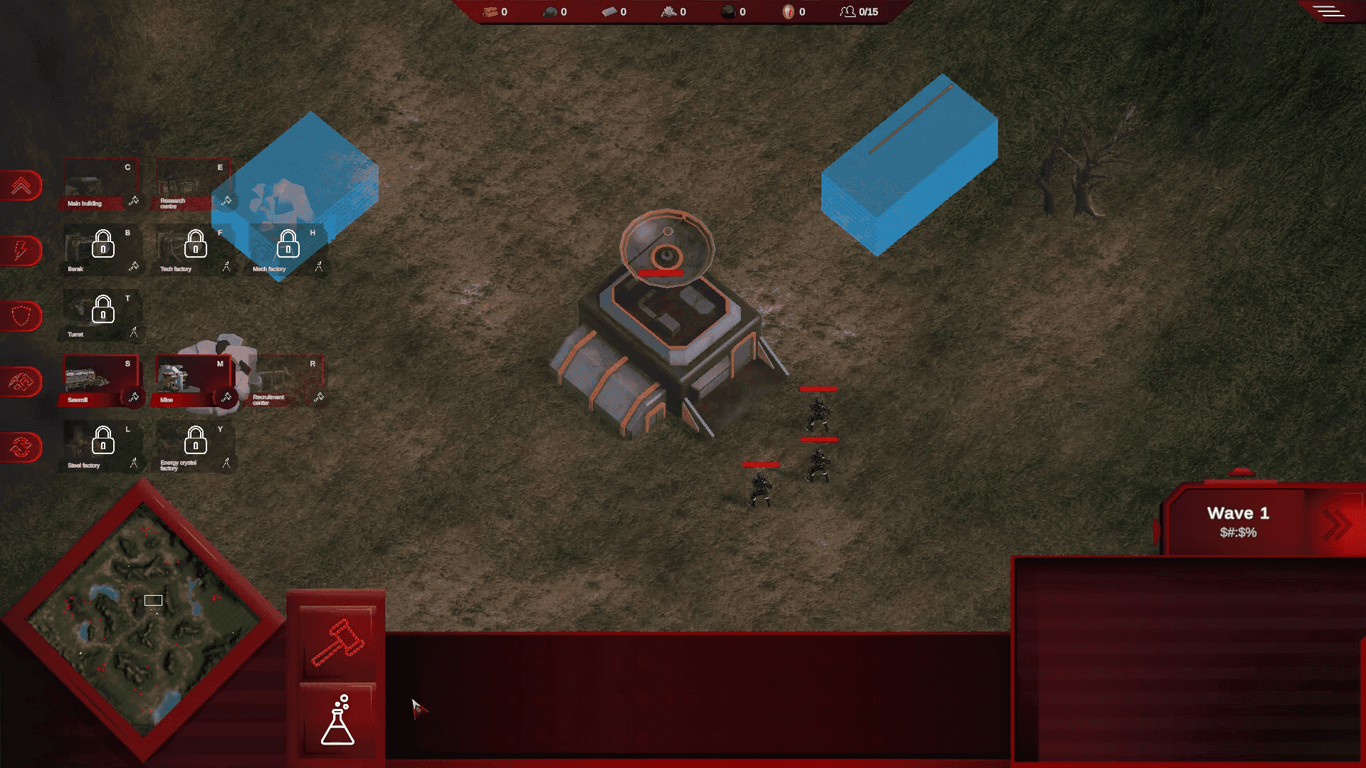 PlanetFall gameplay screenshot